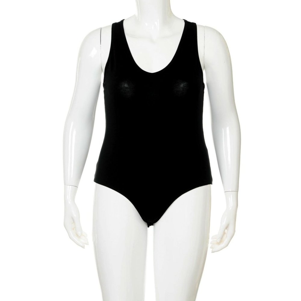 Women's V-Neck Razor Back Bodysuit